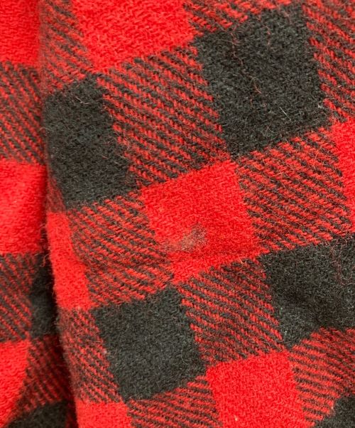 WOOLRICH（ウールリッチ）WOOLRICH (ウールリッチ) 80S~90S　ウールネルシャツ レッド サイズ:SIZE Sの古着・服飾アイテム