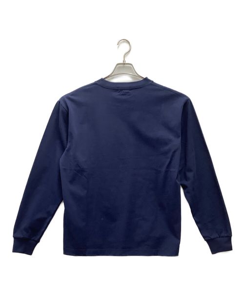 木梨サイクル（キナシサイクル）木梨サイクル (キナシサイクル) ロングカットソー　ワンポイント ネイビー サイズ:SIZE Sの古着・服飾アイテム