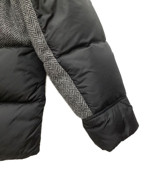 MONCLER（モンクレール）MONCLER (モンクレール) ダウンジャケット ROBERT グレー×ブラック サイズ:1の古着・服飾アイテム