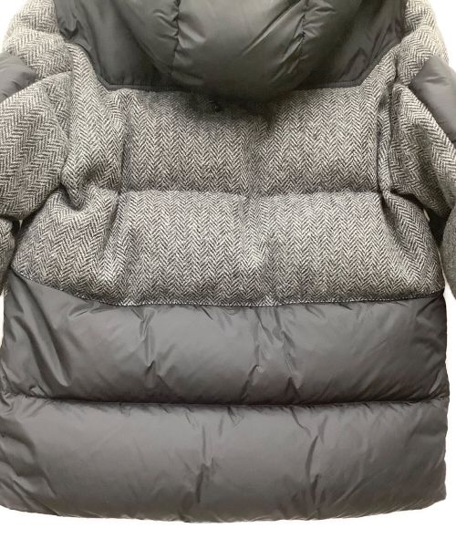 MONCLER（モンクレール）MONCLER (モンクレール) ダウンジャケット ROBERT グレー×ブラック サイズ:1の古着・服飾アイテム