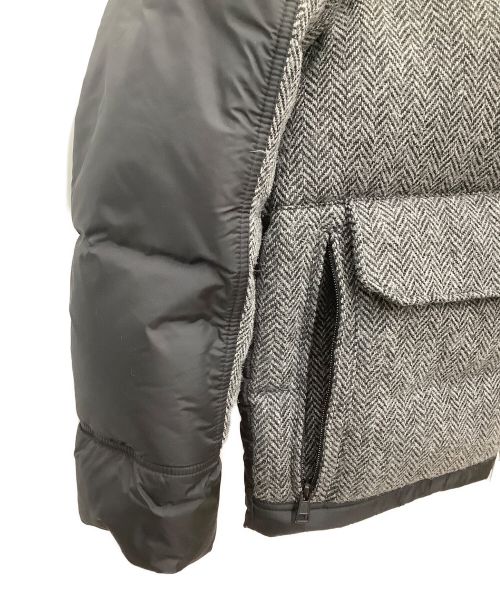 MONCLER（モンクレール）MONCLER (モンクレール) ダウンジャケット ROBERT グレー×ブラック サイズ:1の古着・服飾アイテム