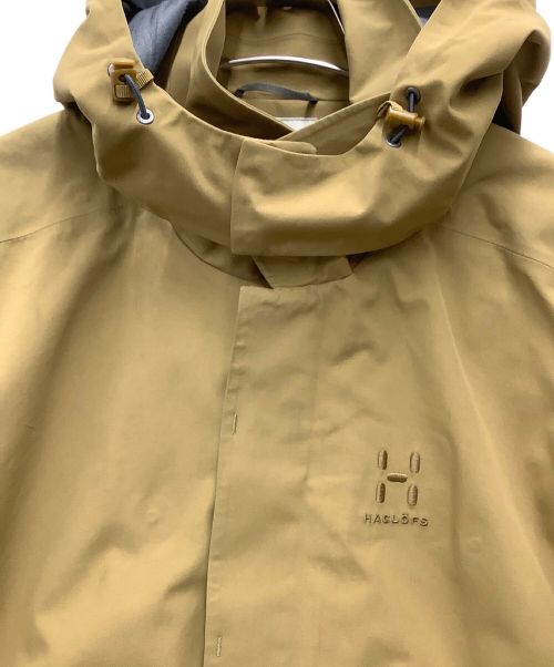 HAGLOFS（ホグロフス）HAGLOFS (ホグロフス) ORNAS PARKA ベージュ サイズ:Sの古着・服飾アイテム