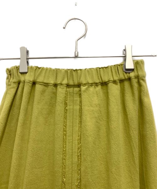 Ameri（アメリ）Ameri (アメリ) 20SS VINTAGE LIKE COTTON SKIRT 黄緑 サイズ:Sの古着・服飾アイテム