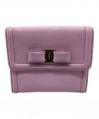 Salvatore Ferragamoサルヴァトーレ フェラガモ）の古着「2つ折り財布」｜パープル