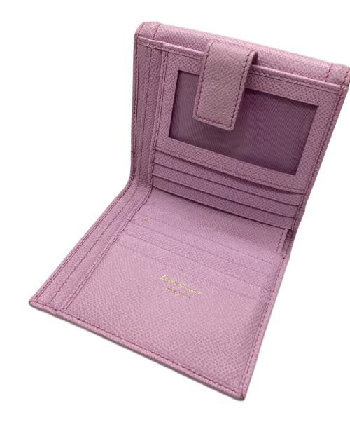 Salvatore Ferragamo（サルヴァトーレ フェラガモ）Salvatore Ferragamo (サルヴァトーレ フェラガモ) 2つ折り財布 パープルの古着・服飾アイテム