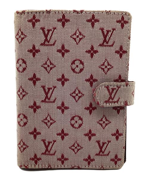 LOUIS VUITTON（ルイ ヴィトン）LOUIS VUITTON (ルイ ヴィトン) アジェンダPM 手帳カバー モノグラム・ミニ チェリーの古着・服飾アイテム