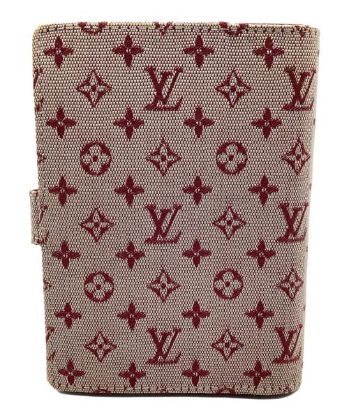 LOUIS VUITTON（ルイ ヴィトン）LOUIS VUITTON (ルイ ヴィトン) アジェンダPM 手帳カバー モノグラム・ミニ チェリーの古着・服飾アイテム