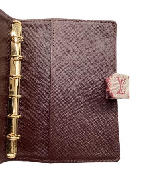 LOUIS VUITTON（ルイ ヴィトン）LOUIS VUITTON (ルイ ヴィトン) アジェンダPM 手帳カバー モノグラム・ミニ チェリーの古着・服飾アイテム