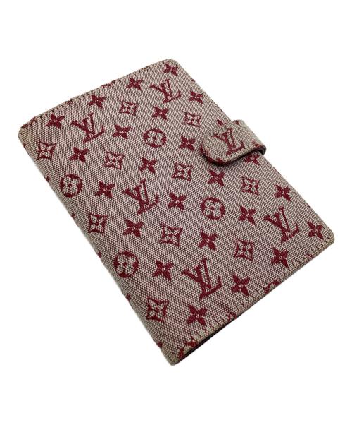 LOUIS VUITTON（ルイ ヴィトン）LOUIS VUITTON (ルイ ヴィトン) アジェンダPM 手帳カバー モノグラム・ミニ チェリーの古着・服飾アイテム