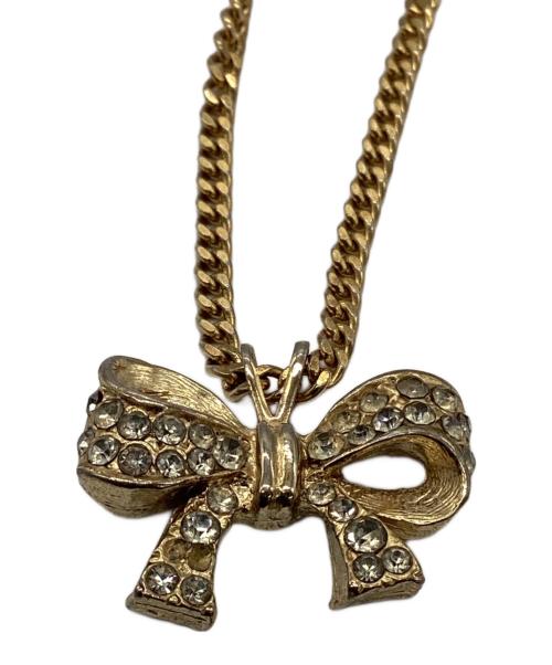 Christian Dior（クリスチャン ディオール）Christian Dior (クリスチャン ディオール) リボンネックレスの古着・服飾アイテム