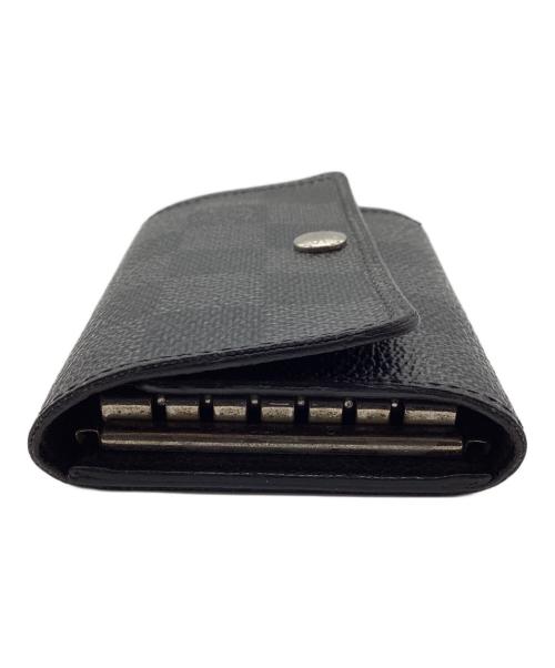 LOUIS VUITTON（ルイ ヴィトン）LOUIS VUITTON (ルイ ヴィトン) キーケース ミュルティクレ6 6連キーケース 	ダミエ・グラフィット ブラック サイズ:-の古着・服飾アイテム