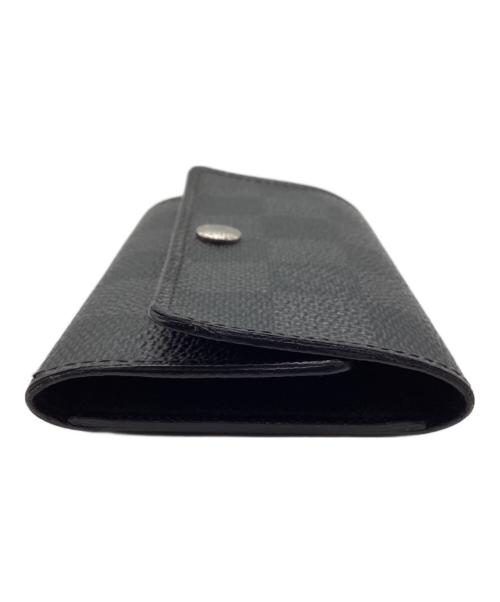 LOUIS VUITTON（ルイ ヴィトン）LOUIS VUITTON (ルイ ヴィトン) キーケース ミュルティクレ6 6連キーケース 	ダミエ・グラフィット ブラック サイズ:-の古着・服飾アイテム