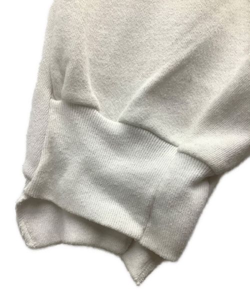 TRAINEBOYS（-）TRAINEBOYS (-) ダメージ加工ドッキングスウェット ホワイト サイズ:Mの古着・服飾アイテム