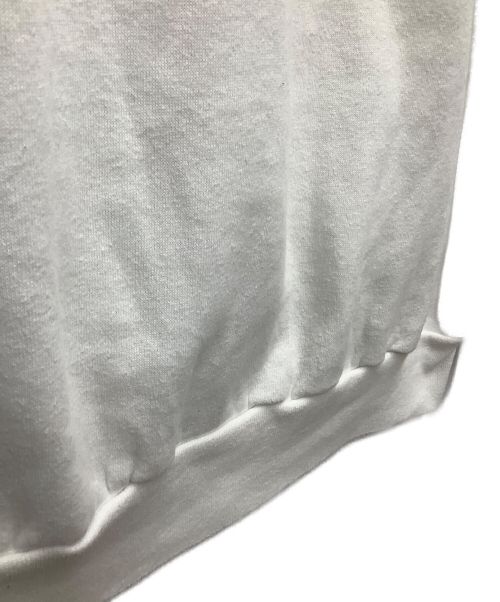 TRAINEBOYS（-）TRAINEBOYS (-) ダメージ加工ドッキングスウェット ホワイト サイズ:Mの古着・服飾アイテム