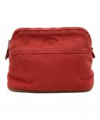 HERMESエルメス）の古着「ボリードポーチMM」｜オレンジ