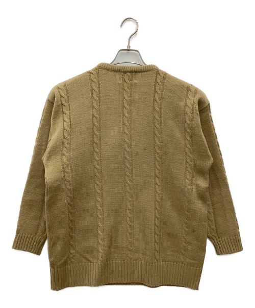 DISNEY（ディズニー）Disney (ディズニー) ニット　101匹わんちゃん/古着 ベージュ サイズ:Mの古着・服飾アイテム