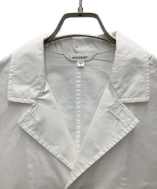 moussy（マウジー）moussy (マウジー) コート ホワイト サイズ:SIZE Free 未使用品の古着・服飾アイテム
