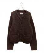steinシュタイン）の古着「カーディガン」｜ダークブラウン