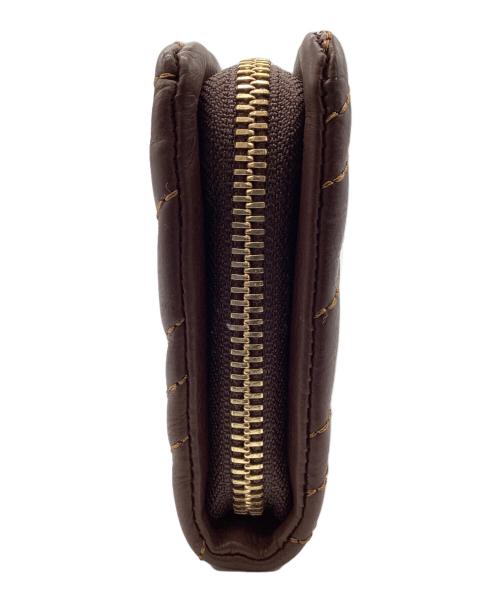 genten（ゲンテン）genten (ゲンテン) フォーリア 長財布 ブラウンの古着・服飾アイテム