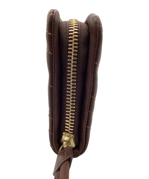 genten（ゲンテン）genten (ゲンテン) フォーリア 長財布 ブラウンの古着・服飾アイテム
