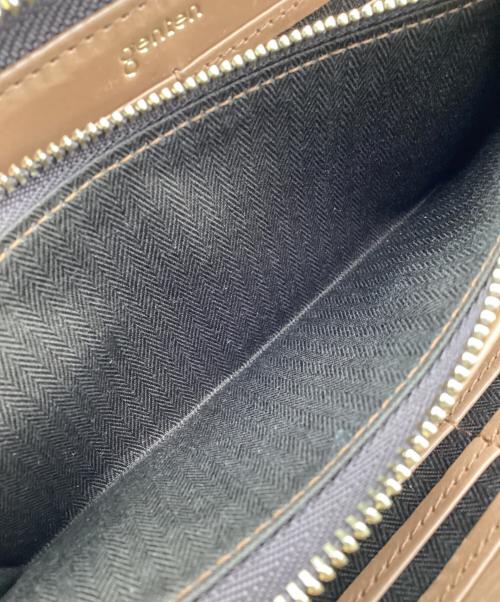 genten（ゲンテン）genten (ゲンテン) フォーリア 長財布 ブラウンの古着・服飾アイテム