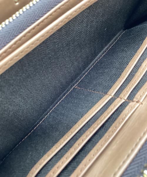 genten（ゲンテン）genten (ゲンテン) フォーリア 長財布 ブラウンの古着・服飾アイテム