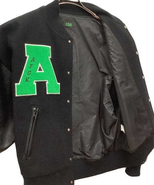 A FEW GOOD KIDS（アフューグッドキッズ）A FEW GOOD KIDS (アフューグッドキッズ) AFGKスタジャン ブラック サイズ:SIZE XLの古着・服飾アイテム