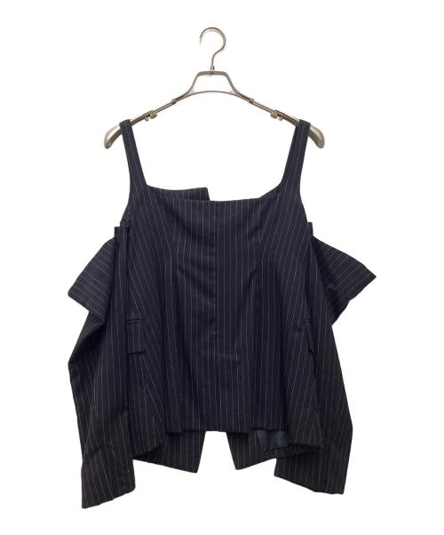 MAISON SPECIAL（メゾンスペシャル）MAISON SPECIAL (メゾンスペシャル) オフショルジャケット ネイビー サイズ:SIZE Free 未使用品の古着・服飾アイテム