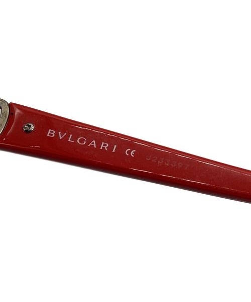 BVLGARI（ブルガリ）BVLGARI (ブルガリ) サングラス レッド サイズ:64□14-130の古着・服飾アイテム
