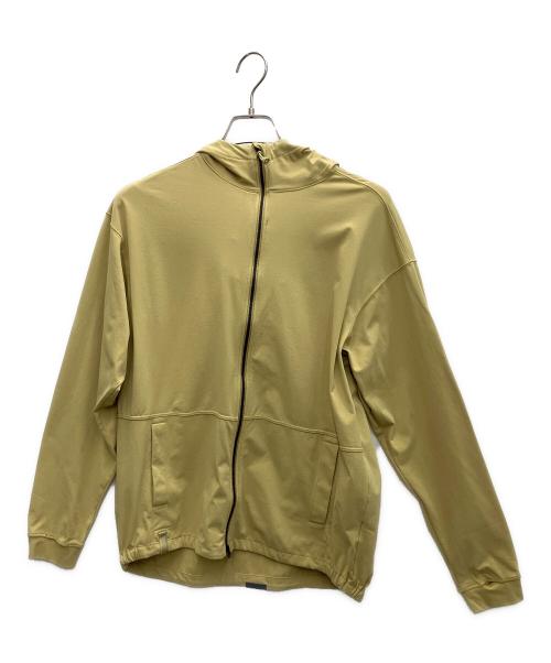 NEW BALANCE（ニューバランス）NEW BALANCE (ニューバランス) サンシールドフルジップフーディ ベージュ サイズ:Sの古着・服飾アイテム