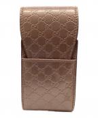 GUCCIグッチ）の古着「シガレットケース」｜ピンク