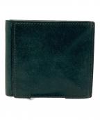 HIS FACTORYヒズファクトリー）の古着「2つ折り財布」｜ダークブルー
