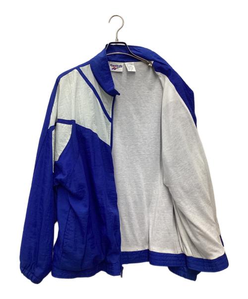 REEBOK（リーボック）REEBOK (リーボック) 90S~ ナイロンジャケット ブルー×ホワイト サイズ:SIZE XLの古着・服飾アイテム