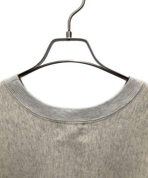 Champion（チャンピオン）Champion (チャンピオン) 	PATENT CREWNECK SWEAT グレー サイズ:SIZE Mの古着・服飾アイテム
