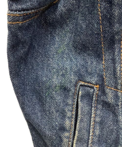 CELINE（セリーヌ）CELINE (セリーヌ) スタッズデニムジャケット オールド インディゴ サイズ:SIZE Lの古着・服飾アイテム