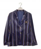 GUCCIグッチ）の古着「テーラードジャケット」｜ネイビー