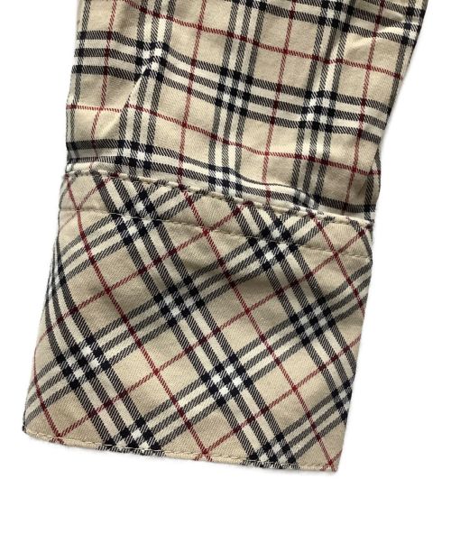 BURBERRY BLUE LABEL（バーバリーロンドンブルーレーベル）BURBERRY BLUE LABEL (バーバリーブルーレーベル) 長袖シャツ ベージュ サイズ:SIZE 38の古着・服飾アイテム