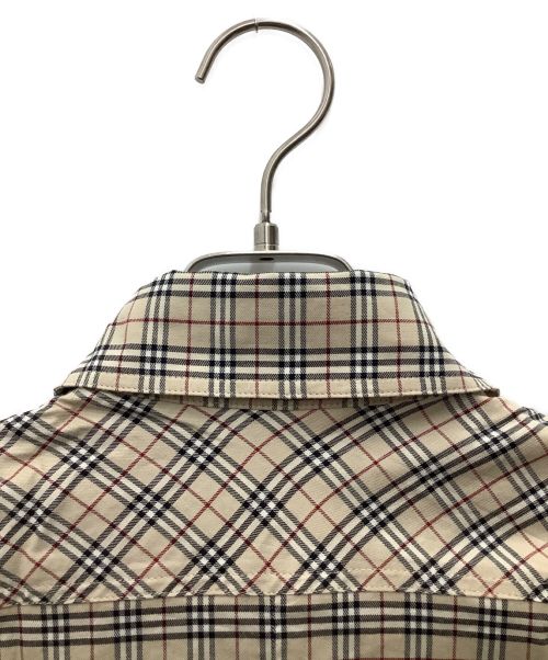 BURBERRY BLUE LABEL（バーバリーロンドンブルーレーベル）BURBERRY BLUE LABEL (バーバリーブルーレーベル) 長袖シャツ ベージュ サイズ:SIZE 38の古着・服飾アイテム