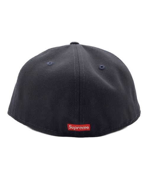 SUPREME（シュプリーム）SUPREME (シュプリーム) New Era (ニューエラ) 22SS Handstyle LOGO CAP ネイビー サイズ:SIZE 7 1/4（57.7㎝）の古着・服飾アイテム