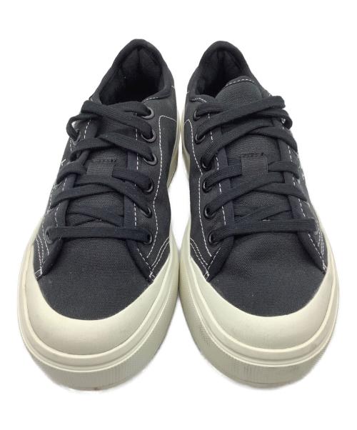 adidas（アディダス）adidas (アディダス) STELLA McCARTNEY (ステラマッカートニー) スニーカー　COURT ブラック サイズ:SIZE 24cmの古着・服飾アイテム