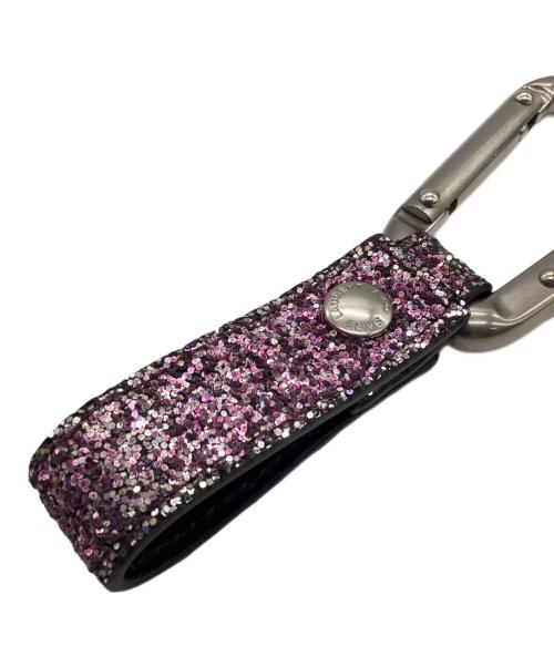 Saint Laurent Paris（サンローランパリ）Saint Laurent Paris (サンローランパリ) キーリング シルバー×パープルの古着・服飾アイテム