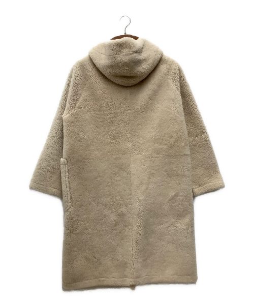 TOMORROW LAND（トゥモローランド）TOMORROW LAND (トゥモローランド) 20AW DENIM別注 ムートンダッフルコート ブラウン サイズ:SIZE　48の古着・服飾アイテム