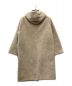 TOMORROW LAND (トゥモローランド) 20AW DENIM別注 ムートンダッフルコート ブラウン サイズ:SIZE　48：72000円