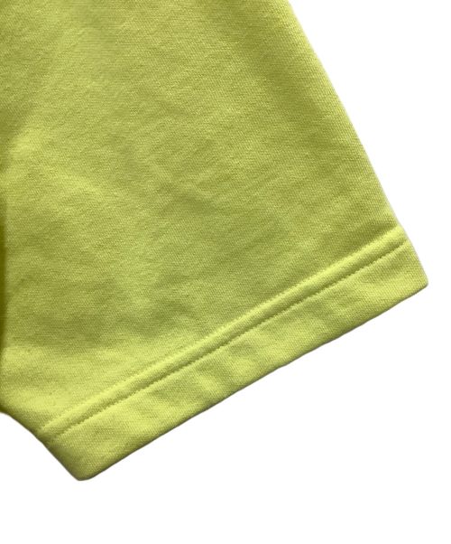 LACOSTE（ラコステ）LACOSTE (ラコステ) オーバーサイズクロックエンブレムスウェットTシャツ イエロー サイズ:SIZE Mの古着・服飾アイテム