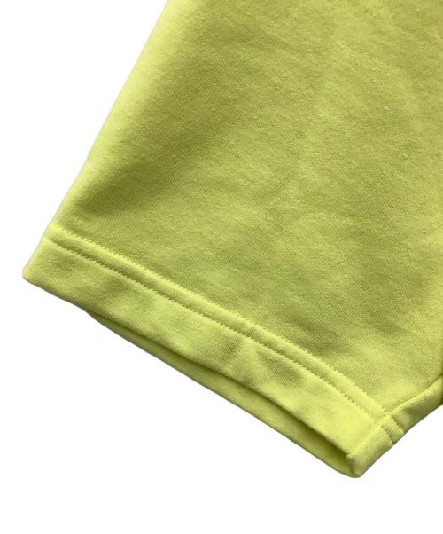 LACOSTE（ラコステ）LACOSTE (ラコステ) オーバーサイズクロックエンブレムスウェットTシャツ イエロー サイズ:SIZE Mの古着・服飾アイテム