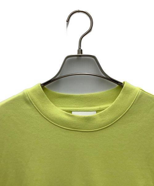 LACOSTE（ラコステ）LACOSTE (ラコステ) オーバーサイズクロックエンブレムスウェットTシャツ イエロー サイズ:SIZE Mの古着・服飾アイテム