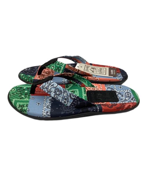 ISLAND SLIPPER（アイランドスリッパ）ISLAND SLIPPER (アイランドスリッパ) BEAMS (ビームス) バンダナサンダル マルチカラー サイズ:SIZE　9 未使用品の古着・服飾アイテム