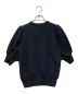 YORI (ヨリ) コットンパフスリーブニット ネイビー サイズ:SIZE Free：9000円