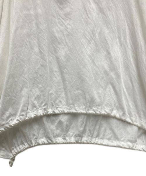 BEAUTY&YOUTH（ビューティーアンドユース）BEAUTY&YOUTH (ビューティーアンドユース) セルロースブレンド ドロースト フーディ ホワイト サイズ:SIZE Freeの古着・服飾アイテム