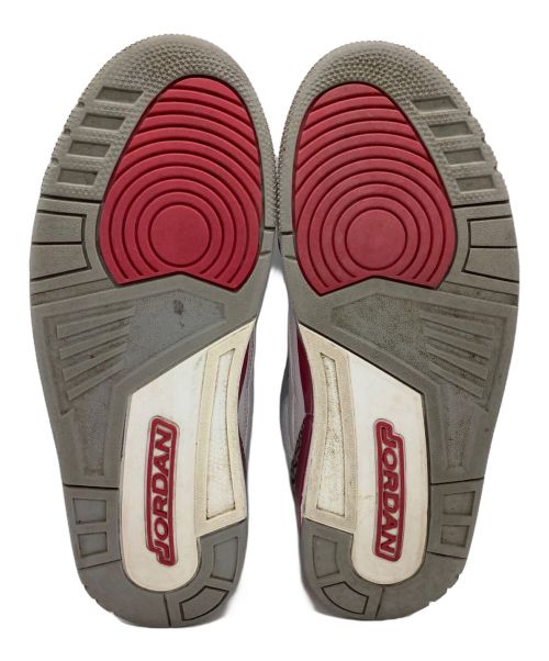 NIKE（ナイキ）NIKE (ナイキ) AIR JORDAN3　Cardinal Red ホワイト×レッド サイズ:SIZE 28cmの古着・服飾アイテム